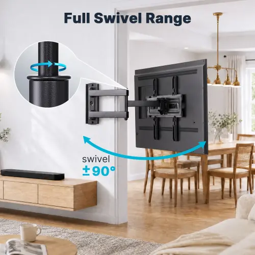 Soporte de Pared MountFTV Full Motion para TV de 26 a 65 Pulgadas, 88 lb, Brazo Largo y VESA 400x400's photo #3